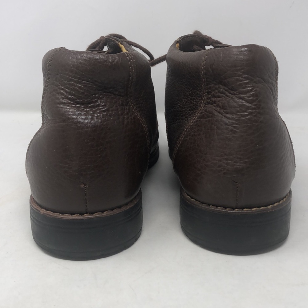 Sandro Comfort Soft and Gel Buttery Soft Chocolate Leather Chukka Boots - Picture 3 of 13
